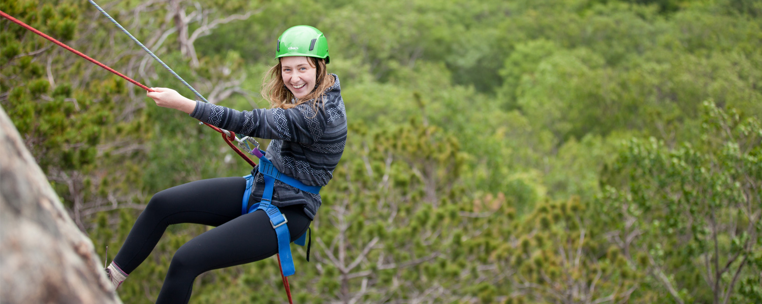 Rappelling 