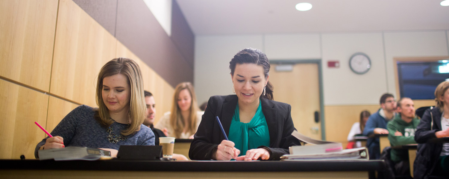 students in class