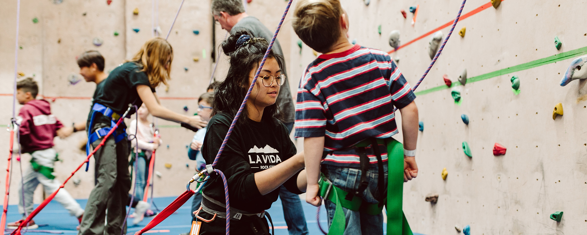 rock climbing 