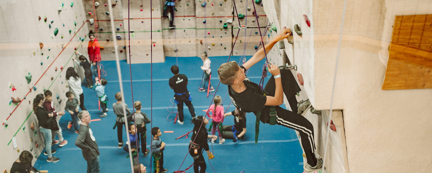 Rock climbing