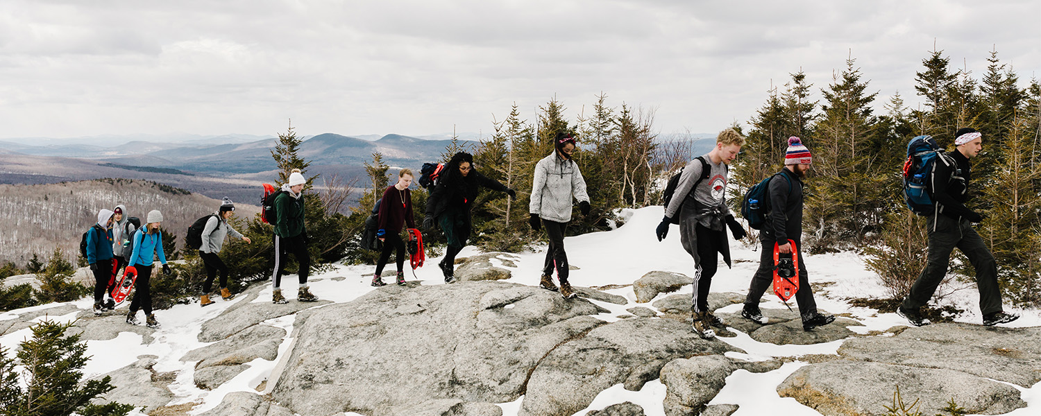 winter hiking