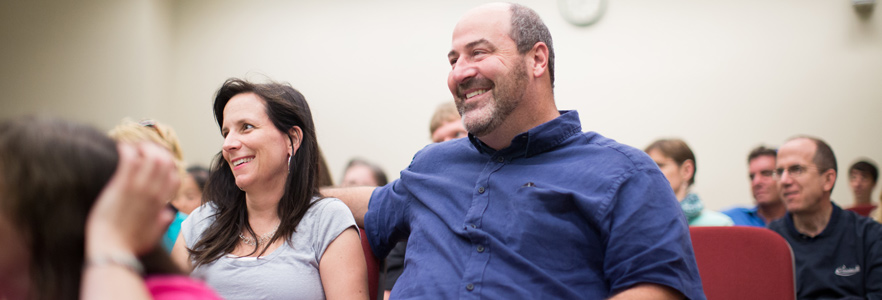 Parents during Orientation