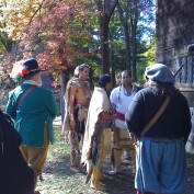 Pioneer Village Pilgrim-Wampanoag Encounter