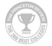 Princeton Review Best 389 Colleges badge