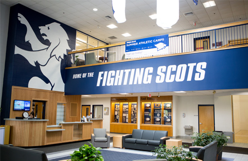 Bennett Center lobby