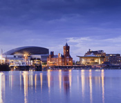 buildings by water