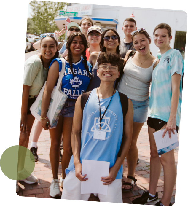 Image of students in Boston