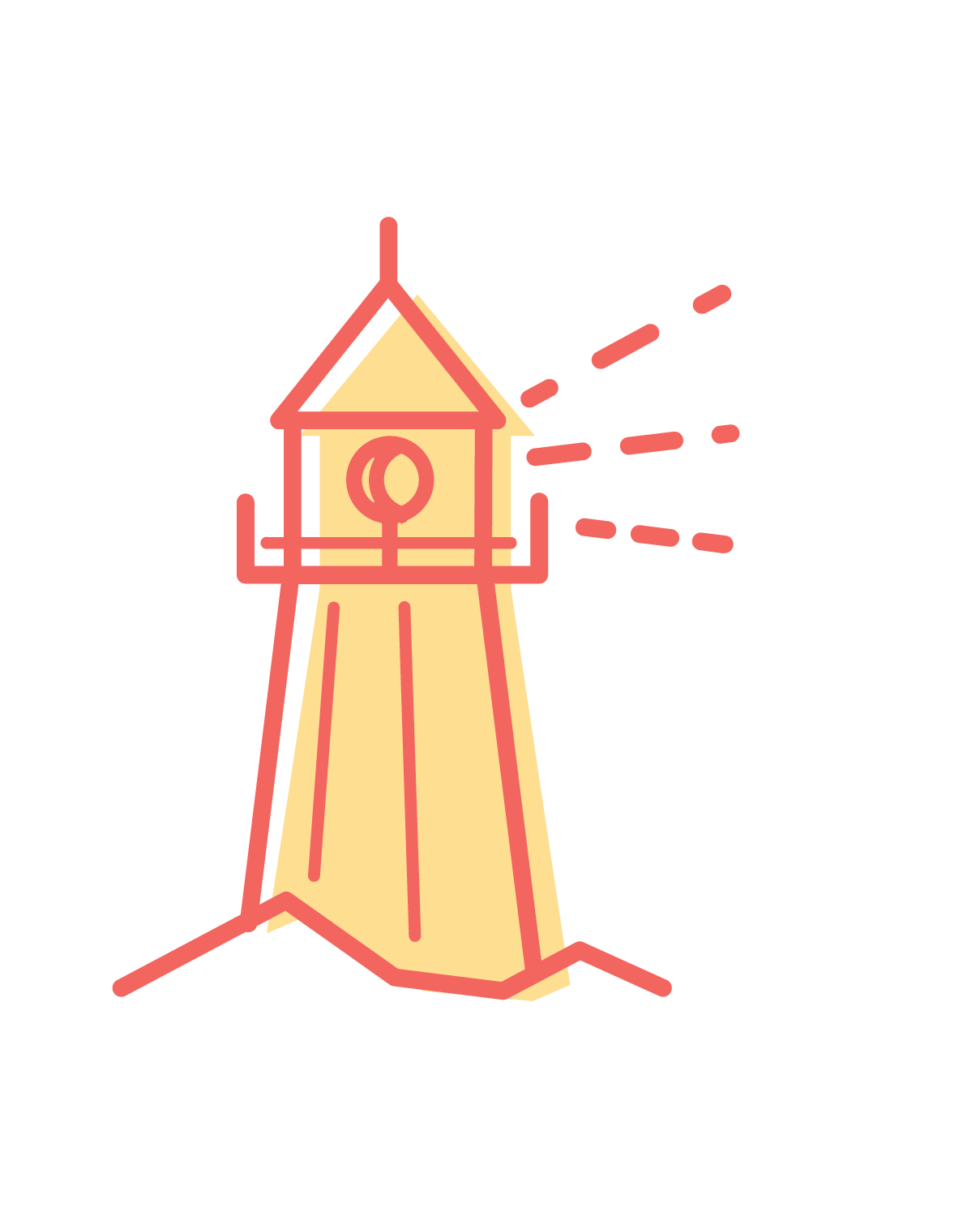 illustration of a lighthouse