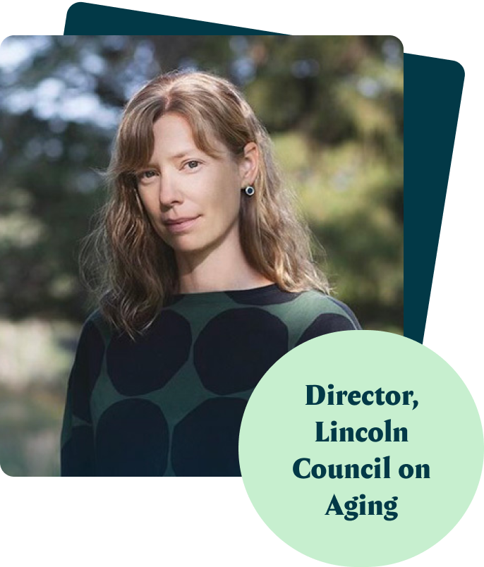 headshot of Abigail Butt, Director of the Lincoln Council on Aging and 2005 graduate of Gordon college, one of the top Christian colleges in the U.S.